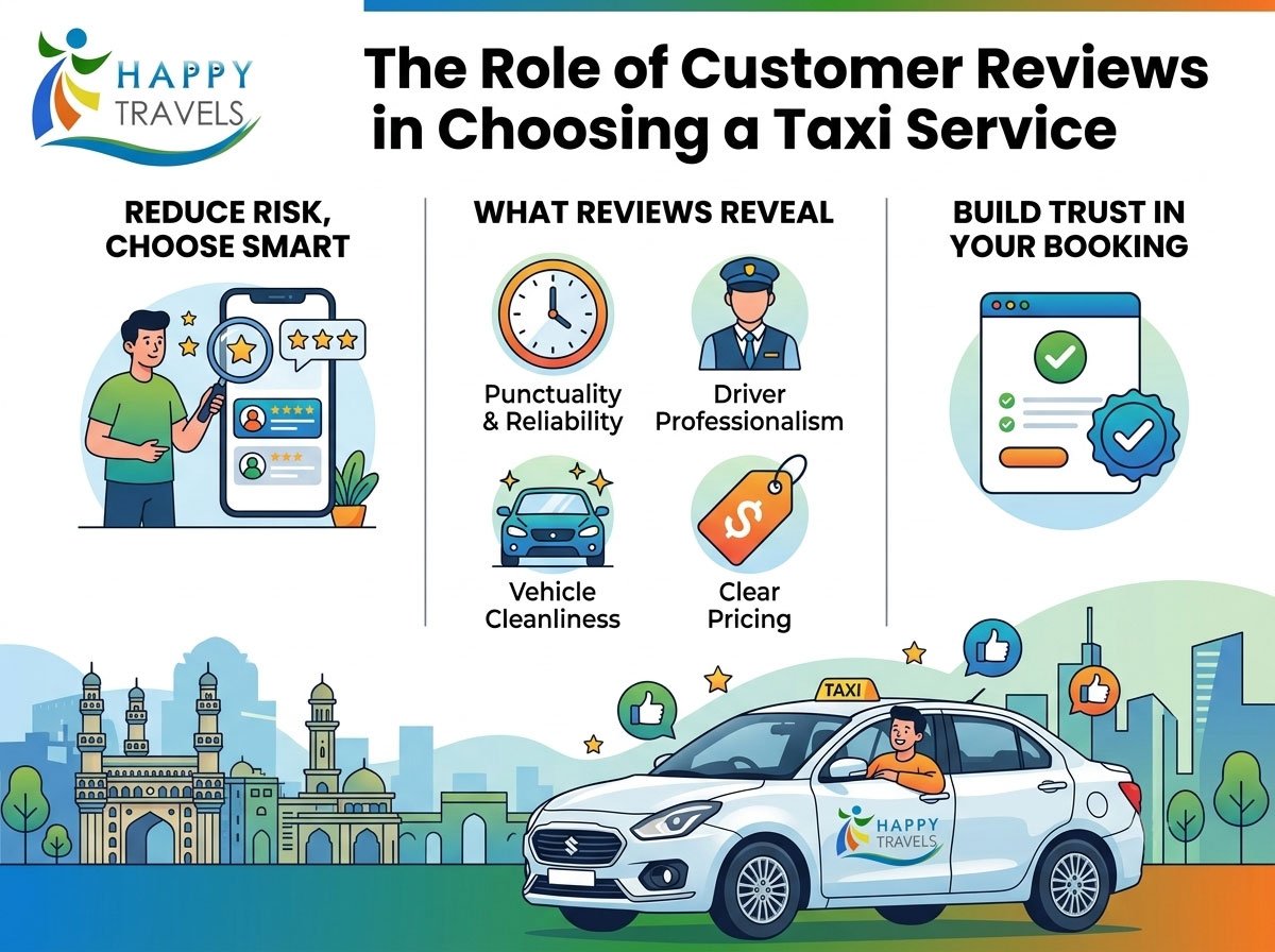 The Role of Customer Reviews in Choosing a Taxi Service